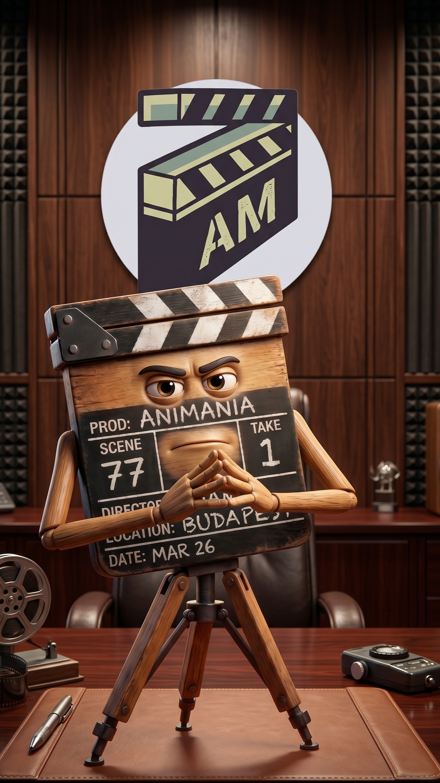 ANIMANIA figura — animált filmcsapó karakter